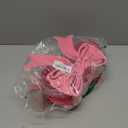 Geelin Bow Metal Toilet Paper Storage Holder Christmas Bow Bathroom Decor 8 Rolls Decorative Toilets Paper Holder Wall Mounted for Bathroom Kitchen Bedroom Coquette Home Decor(Pink)