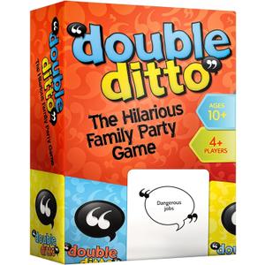 Inspiration Play Double Ditto - a Hilarious Award-Winning Family Party Game for 4-20 Players (Ages 8 and up)