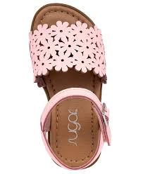 Sugar Toddler and Little Girls Ibby Flat Sandals, 8 M
