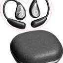Open Ear Earbuds Wireless Bluetooth 5.4, Open Ear Headphones, Over Ear Earbuds, Sport Headphones for Workout Running, HiFi Stereo, Extra Long Battery Life(Black)