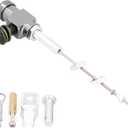 Aramox Hydraulic Clutch Master Cylinder Rod Brake Pump Clutch Lever M10x1.25mm Aluminium Alloy for Motorcycle ATV Dirt Bike(Silver)