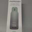 Momcozy Portable Milk Warmer for Travel  Dual Heating Modes for Breast Milk & Water, Portable Bottle Warmer with Fast Heating & Long Battery Life, 17 Ounces Large Capacity to Meet Your All-Day Needs (Green)