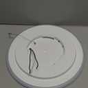 BLNAN Smart RGB LED Flush Mount Ceiling Light with Remote, 13 Inch 24W Dimmable Color Changing Low Profile Wired White Fixture, Works with Alexa Google Home App for Bedroom Living Kids Room Party