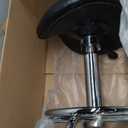 Physa Frankfurt Black Saddle Stool with Wheels, Height-Adjustable, Roller Stool, Ergonomic Work Stool (Black, up to 150 kg, Height 57-69 cm, Faux Leather, 360° Rotatable)