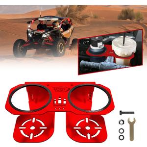 Grab Bar Cup Holder - Cup Holder for Polaris RZR fit 18-40oz Large Bottle - Passenger Grab Handle Drink Holder Compatible with XP 1000(2014-2023)/900(2011-2020)/800(2008-2014)/570(2012-2021)