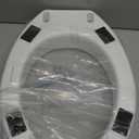 Carex Toilet Seat Riser, Elongated Raised Toilet Seat Adds 3.5 inches to Toilet Height, for Assistance Bending or Sitting, 300 Pound Weight Capacity Toilet Riser