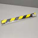 L-Shaped/Circular Edge Protector  19" Durable Polyurethane Foam, High-Visibility Yellow/Black Stripes & Corner Safety Bumper for Impact Protection