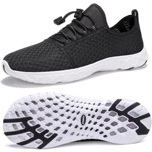 ATHMILE Water Shoes for Men Women Barefoot Hiking Swim River Shoes Adult Lake Pool Aqua Socks Beach Quick Dry for Hiking Surfing Kayaking Sport Accessories Camping Must Haves, Size 40