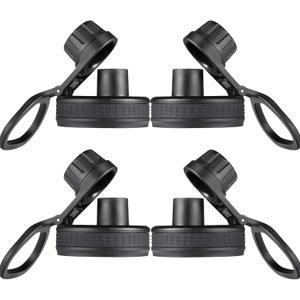 4 Pack Water Bottle Lid Replacement - Spout Lid for Tal Ranger Pro and Manna Water Bottles-Replacement Lid for 12 16 18 22 32 40 64oz 2.28" Wide Mouth Sports Water Bottles Accessories