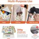 Cat Grooming Wrap, Cat Grooming Supplies for Cutting Nails, Cat Restraint for Nail Clipping to Anti-Scratch/Runaway/Bitten, Cat Swaddle Wrap for Calming & Holding Cat (XL (Within 18lbs)) (27.6''*27.6''(18Ibs))