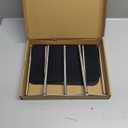 Stainless Steel Bottle Drying Rack with Non-Slip Silicone Mat Foldable Water Bottles Dryer Stand for Cups, Tumblers, Glasses & Baby Bottles, Space-Saving Countertop Bottle Rack Organizer