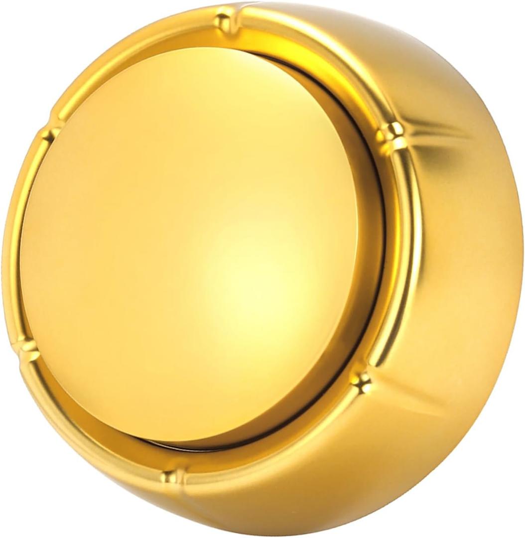 Neutral Recordable Sound Button Record Talking Button - Record & Playback Your Own Message - 30 Second Recording Button (Golden)
