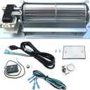 Direct Store Parts DN106 Replacement Fireplace Blower Fan Kit GZ550 Replacement for Continental Napoleon Rotom/Heatilator fireplace, Universal Blower kit for Wood/Gas Burning Stove or Fireplace