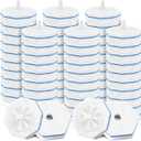 64Pcs Toilet Wand Refills for Clorox, Disposable Toilet Bowl Cleaners Scrubber, 5X Cleaning Power Upgrade Formula Disposable Toilet Bowl Wand Refills Compatible with Clorox and the Most Toilet Brushes (1 Count (Pack of 64))