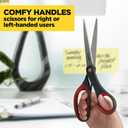 Scotch Precision Ultra Edge Scissors, 8 inch scissors 3-8 inch scissors/pack