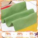 6 Pair Christmas Pilates Socks Novelty Socks Non-Slip Grippy Yoga Supplies for Merry Christmas Dance Workout