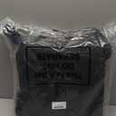 10 Pack Large Insulated Grocery Bags Reusable Shopping Bags with Zippered Top 13 x 12 x 7 Inch Thermal Cooler Totes Bulk with Handles for Hot Cold Food Delivery Refrigerator (Black)