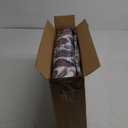 Waterproof Outdoor Pillows, 18 * 18 Inch Feather and Down Filled Outdoor Throw Pillows Water-Resistant Decorative Premium Lumbar Pillow Pack of 2, White Flower