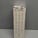 CAROTE Silicone Cooking Utensils Set, Kitchen Utensils Set 10 Pcs for cooking, BPA Free Spatula Set with Heat Resistant Wood Handles for Nonstick Cookware (Cream White)