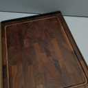 Walnut Wood Cutting Boards for Kitchen, Large Chopping Board Double Sided, End Grain Cutting Board with Handle, Charcuterie Butcher Block for Meal Prep & Serving with Gift Box, 17"13"1"