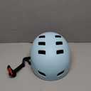 Bike Skateboard Helmet, Adjustable and Multi-Sport for Skate Scooter, 3 Sizes for Adult Youth Kids Toddler (Large, Gradual cyan purple)