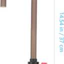 VILLCASE Hanging Type Aquarium Water Changer with Hook 14.56In Fish Tank Water Supply Tool Lightweight Easy Installation for Fish Tank Maintenance