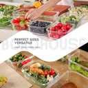 10-Pack Glass Food Storage Containers with Tempered Lids Borosilicate, Airtight, Oven-Safe (-4F~950F), BPA-Free, 4.4 & 1.6 Cup, Leak-Proof, Dishwasher Safe (Gray)