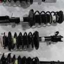 271951 271952 171953 171954 Complete Front Rear Struts Assembly Compatible for 1998-2002 Chevy Prizm / 1993-2002 Toyota Corolla / 1993-1997 Geo Prizm 4PCS (Left and Right) Shocks Absorbers