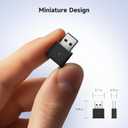 USB-C Bluetooth Adapter for PS5 - Wireless Audio Bluetooth 5.3 Transmitter with APTX Low Latency & aptX-Adaptive, Plug & Play for Headphone/Earbuds/PS4/Switch/Laptop/PC