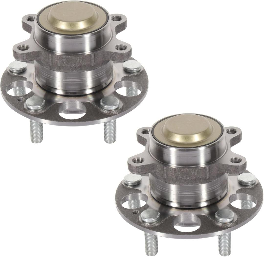 ECCPP Wheel Hub and Bearing Assembly Rear 512450 fit for Honda Civic 2013-2015 5 Lugs Wheel Bearing Hubs with ABS 2pcs