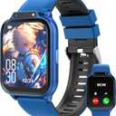 Smart Watch for Kids 1.85" with Fitness Tracker, Sleep Monitor, 22/100+ Sport Modes, DIY Dial, IP68 Waterproof, Step Counter, Heart Rate, Camera, with/Without APP, Gift for 3-12 Years Old Boys Girls