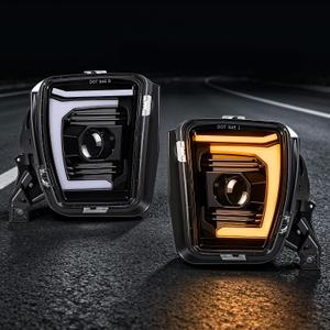 LED Fog Lights for 2013-2018 Dodge Ram 1500,with Turn Signal, HB&LB
Start-up Animation,Waterproof,Durable Material,Sequential Turn Signal,Enhanced Visibility