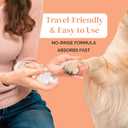 Foam Dog Paw Cleaner - Alcohol Free Foaming Paw Sanitizer Spritz - Made with Coconut, Aloe, Copaiba Oil, and Lemongrass Oil to Nourish and Clean Paws - Made in The USA (1.7 oz)