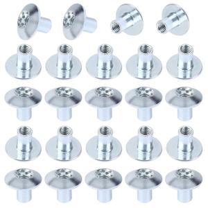 Domed Head Nut Torx Barrel 5/16" Thread Cargo Trailer Door Latch - Cargo Trailer Door Hardware (24 Pack)