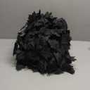 Black Leaf Garland, 8PCS Halloween Artificial Hanging Fall Leave Maple Vines, Fall Floral Garlands Thanksgiving Decor for Home Wedding Party (47.2FT)