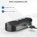 Wireless Camera Remote Control with Zoom for iPhone & Android, Bluetooth Camera Remote Shutter with Front/Rear Camera Switch for Photo & Video, Smartphone Bluetooth Clicker for TikTok.