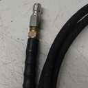 POHIR Pressure Washer Whip Hose 10 FT 4200PSI, Replacement Hose Reel Connector Hose for Pressure Washing, Short Power Washer Hose with 3/8'' Quick Connect, Steel Wire Braid Pressure Hose