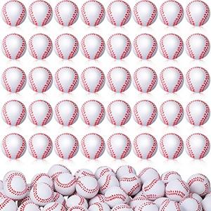 Lewtemi 100 Pieces Mini Stress Balls 1.57 Inch Sports Stress Balls Baseball Stress Ball Mini Baseball Themed Gifts for Sports Game Party Favors, School Carnival Reward, Bag Fillers, Anxiety Relief Pack Of 2 Lewtemi 100 Pieces Mini Stress Balls 1.57 Inch Sports Stress Balls Baseball Stress Ball Mini Baseball Themed Gifts for Sports Game Party Favors, School Carnival Reward, Bag Fillers, Anxiety Relief Pack Of 2