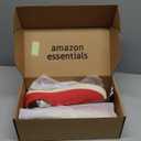 Amazon Essentials Womens Casual Lace Up Platform Sneakers (12, Red)