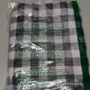 Fabric Sink Skirt Diamond Bathroom Stitch Self Stick Adhesive Waterproof Fabric Under Sink Curtain Skirt 55 x 32 Inch Adds Bathroom Storage(Black and White,Classic Style)