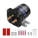 12V 500AMP Dual Battery Isolator Kit, Pure Copper VSR Relay, IP67 Waterproof, Heavy Duty & Extra Durable, Prevent Over-Discharge & Protect Main Battery for Car RV ATV UTV Boat Marine Off-Road