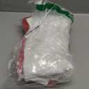 OQQ Women's 3 Piece Bodysuits Sexy Ribbed Strappy Square Neck Sleeveless Tummy Control Tank Tops Bodysuits (XX-Large, Black,red,white)