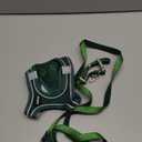 GAMUDA Small Pet Harness Collar and Leash Set, Step in No Chock No Pull Linen Fabric Soft Mesh Dog Vest Harnesses Reflective for Dogs Puppy Cats Kitten Rabbit (Green, XS)