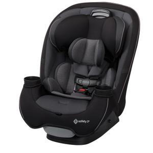Safety 1st Grow and Go All-in-One Slim Convertible Car Seat, Rear Facing, 5-40 lbs, Forward Facing (3065 lbs), High Back Booster Seat 40-100 pounds, Black Phantom