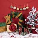 4 x Cream 2.5 Inch 25 Yards Satin Wired Ribbon for Gift Wrapping,Bows Making,Home Decor,Wreaths,Garland,Crafts,Christmas Tree Bows (Ivory)