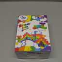 Magnetic Building Blocks, 1.65 inch Large Magnetic Stacking Cubes for Toddlers, Sensory & Montessori Toys for Boys & Girls 1 2 3 Years Old (24 PCS) (Multicolor - 24 Pieces)