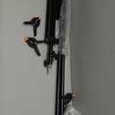 UTEBIT T-Shape Backdrop Stand Support Kit 6.6x5ft, Adjustable Photo Backdrop Stand with 3 Strong Spring Clamps, Photography Videography Studio Green Screen Backdrop Stand Portable for Parties