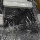 2 Side Walking Pad Treadmill with Incline Massage Function, 2 in 1 Under Desk Treadmills Walking Pad and Foot Massager for Home/Office, Portable Treadmill with Remote Control LED Display (Black-No Handle Bar)