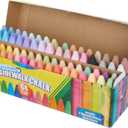 Crayola Ultimate Washable Chalk Collection (64ct), Bulk Outdoor Sidewalk Chalk for Kids, Outdoor Activities & Spring Crafts, Gifts for Kids