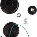 GardenPal String Trimmer Head Replaces Homelite DA03001, DA 03001; John Deere UP06761, Stens 385-256; Compatible with ST155, ST165, ST175, ST285 Fits 3/8-inch Outside Diameter shafts